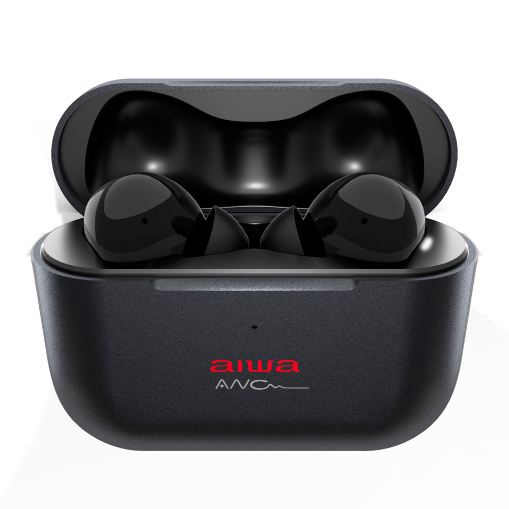 Auriculares AIWA EBTW888ANC/BK | ANC, Bluetooth 5.0, 4h+15h