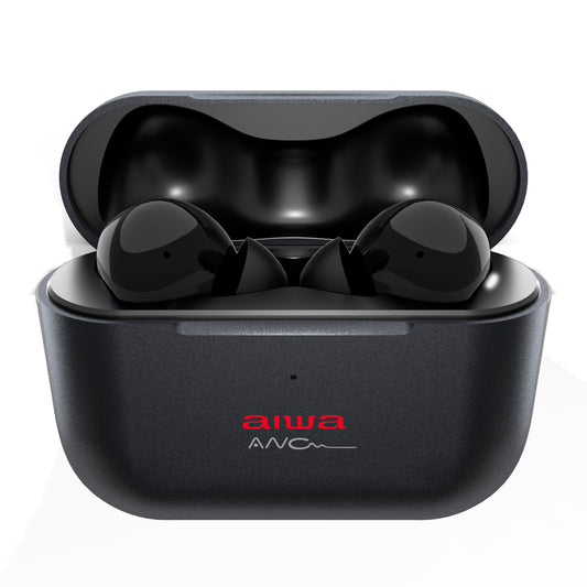 Auriculares AIWA EBTW888ANC/BK | ANC, Bluetooth 5.0, 4h+15h