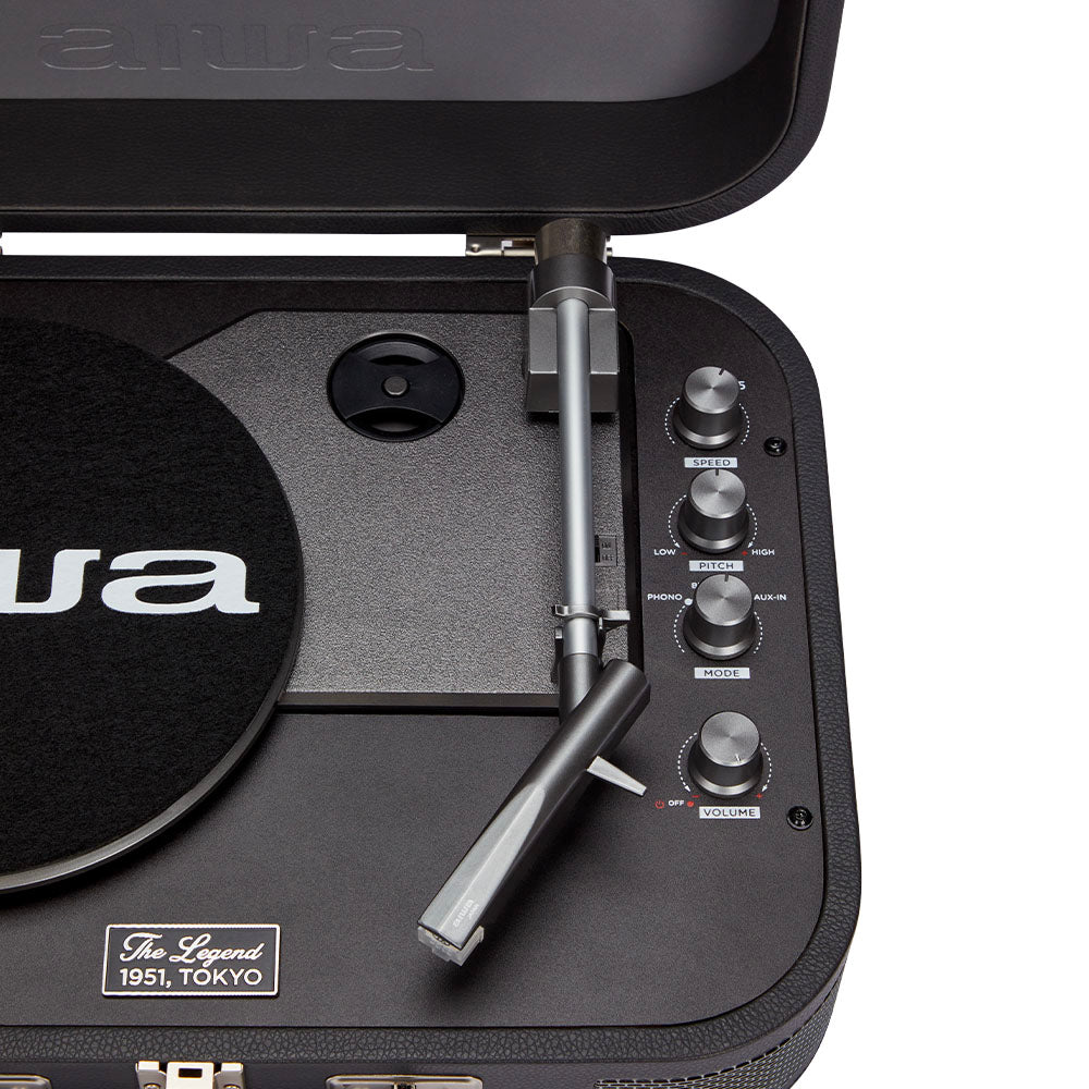 Gira-discos AIWA VPX1951TN | Bluetooth, USB, 33/45 rpm