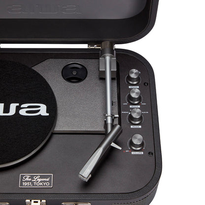 Gira-discos AIWA VPX1951TN | Bluetooth, USB, 33/45 rpm
