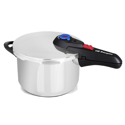 Panela de Pressão ORBEGOZO HP 6006 | 6L, Inox