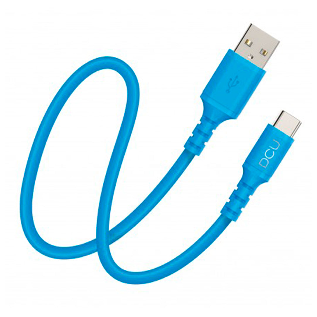 Cabo USB DCU 30402076 | USB-A a USB-C, 1m, Azul