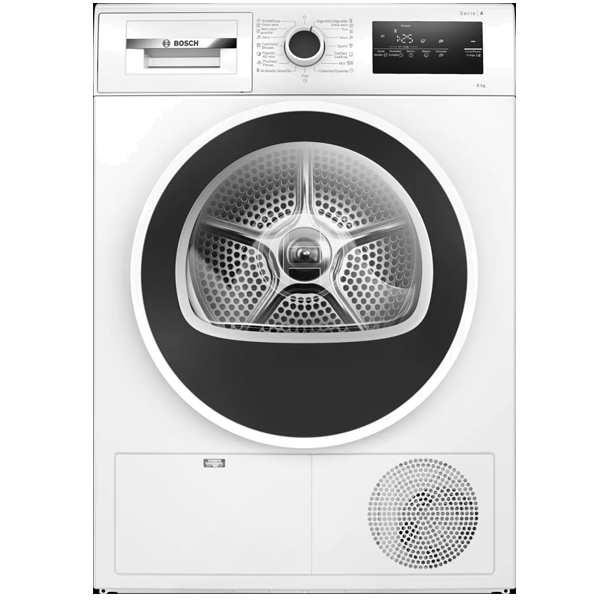Secador de Roupa BOSCH Wtr83200es | 8kg, Condensação, Branco