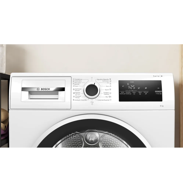 Secador de Roupa BOSCH Wtr83200es | 8kg, Condensação, Branco
