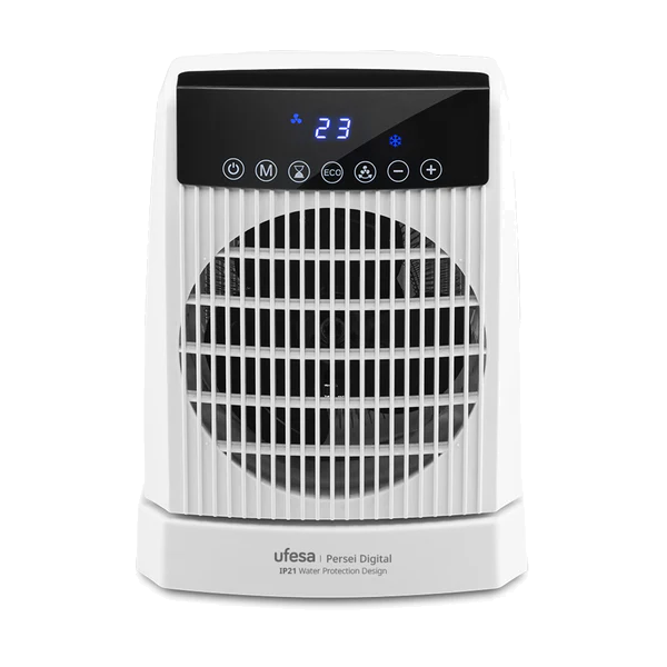 Termoventilador UFESA Persei Digital | 2000W, Temporizador 24h, ECO