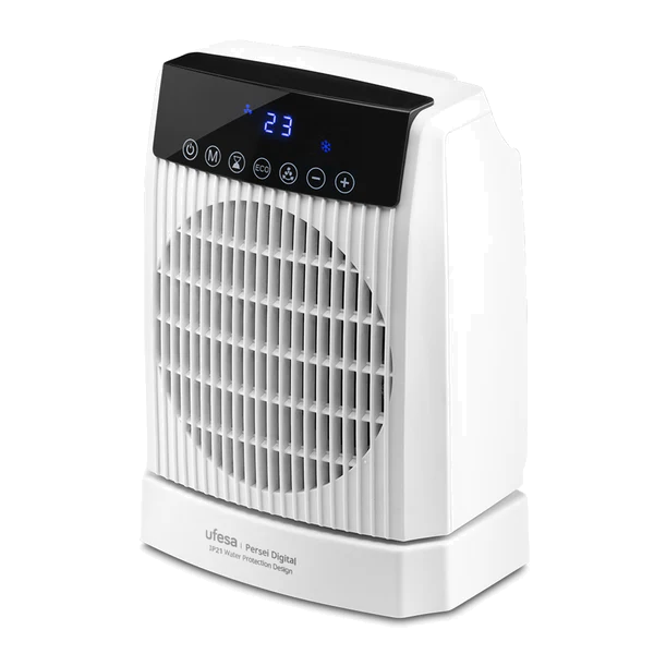 Termoventilador UFESA Persei Digital | 2000W, Temporizador 24h, ECO