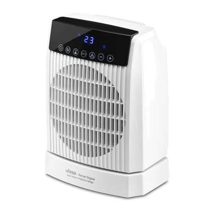 Termoventilador UFESA Persei Digital | 2000W, Temporizador 24h, ECO