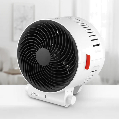 Termoventilador UFESA Atlas | 2000W, 3 níveis, proteção sobreaquecimento
