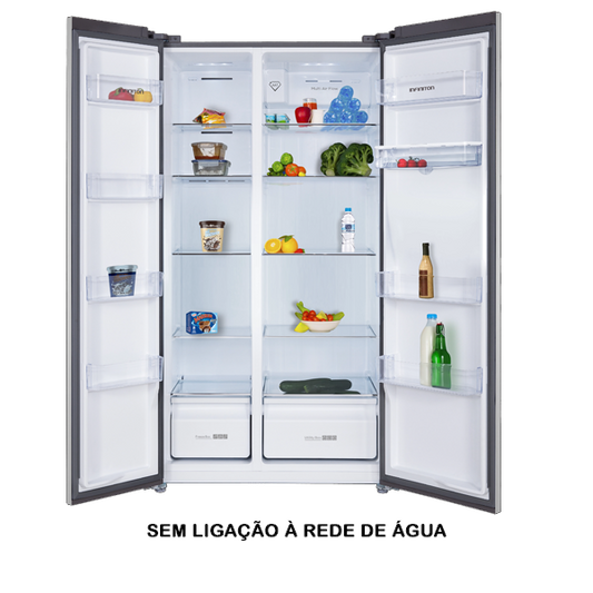 Frigorífico Americano INFINITON SBS503A77XED | 503L, No Frost, E