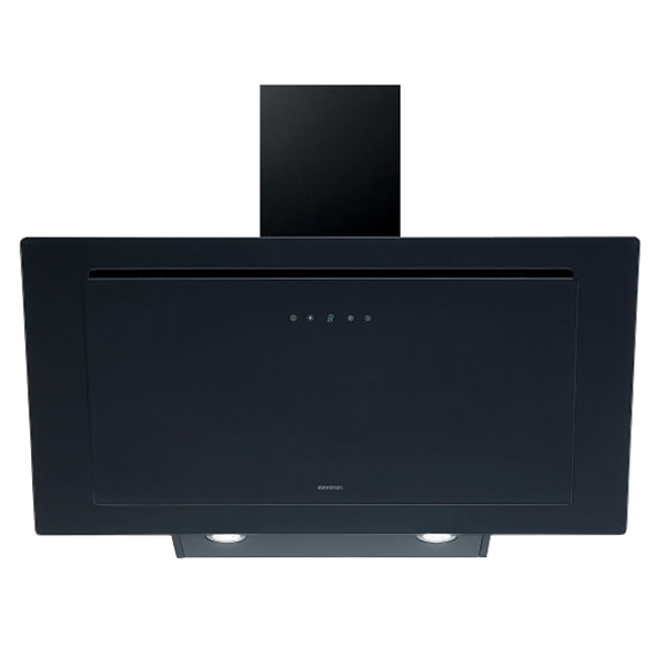 Chaminé INFINITON CMPTRAL-TN96 | 90cm, Cristal Negro, A+
