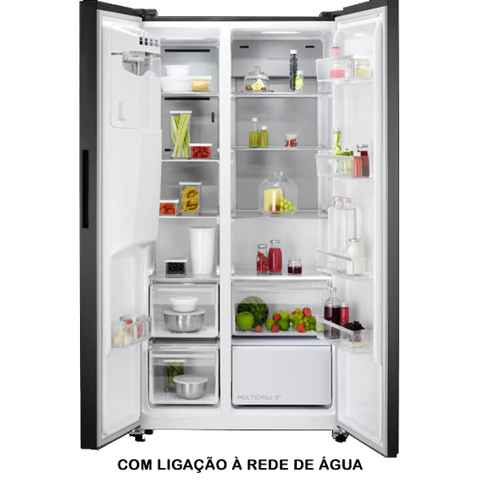 Side By Side AEG ORX9V351DB | 573L, No Frost, Dispensador Gelo, Classe D