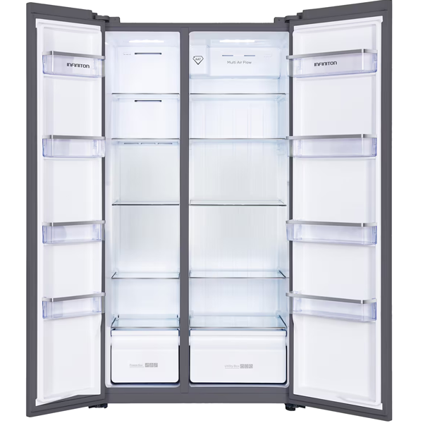Frigorífico Side By Side Infiniton SBS-506A77XEM | 505 L, Inox