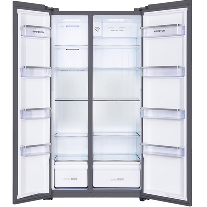 Frigorífico Side By Side Infiniton SBS-506A77XEM | 505 L, Inox