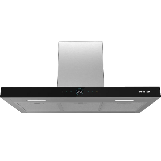 Chaminé Infiniton Clr92s | 800 m³/h, Inox, LED