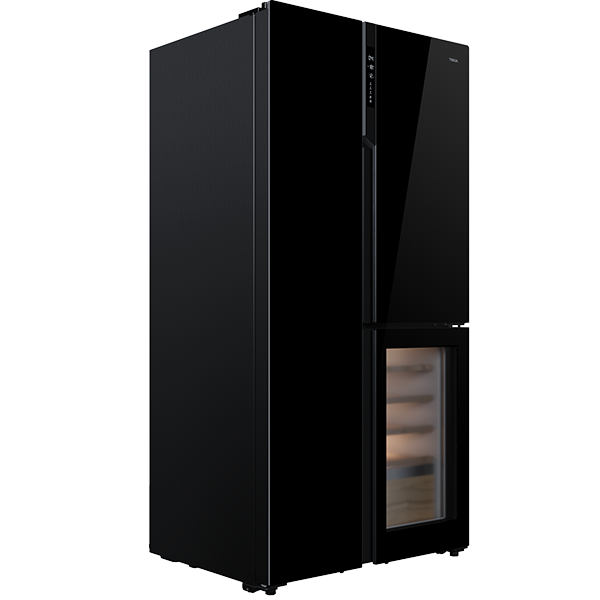 Frigorífico Americano TEKA RLF85950GBK | 548L, Vinoteca, Classe E