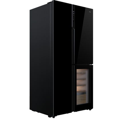 Frigorífico Americano TEKA RLF85950GBK | 548L, Vinoteca, Classe E