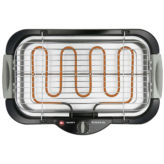 Grelhador Taurus Maxim´s | 2400W, 41x24cm, Termostato regulável