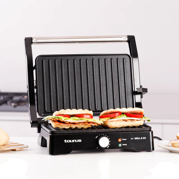 Grelhador Taurus 968.427 | 1500W, antiaderente, 180º
