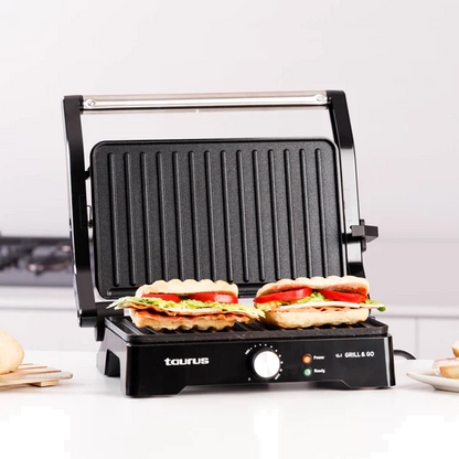 Grelhador Taurus 968.427 | 1500W, antiaderente, 180º