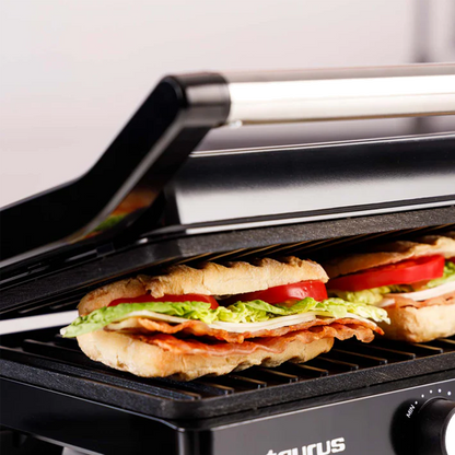 Grelhador Taurus 968.427 | 1500W, antiaderente, 180º