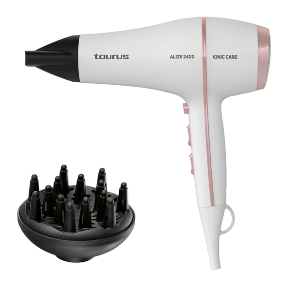 Secador Cabelo Taurus Alize 2400 Ionic Care | 2400W, 3 Temperaturas, 2 Velocidades