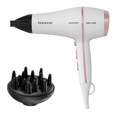 Secador Cabelo Taurus Alize 2400 Ionic Care | 2400W, 3 Temperaturas, 2 Velocidades