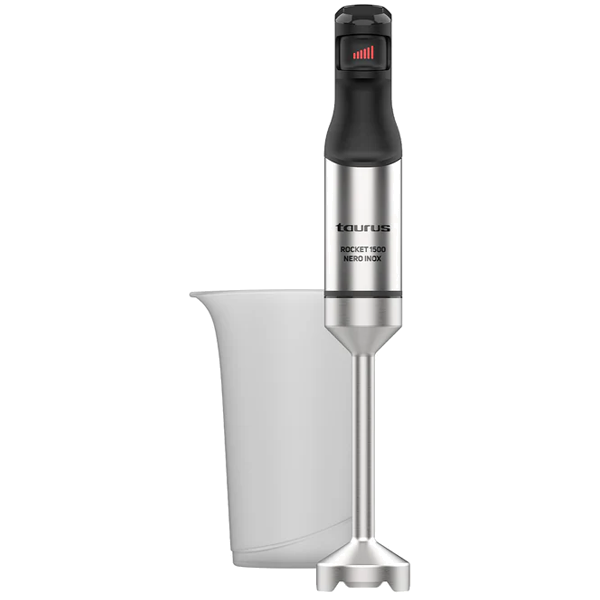 Varinha Taurus Rocket 1500 Nero Inox | 1500W, Regulação Variável, Lâminas Inox