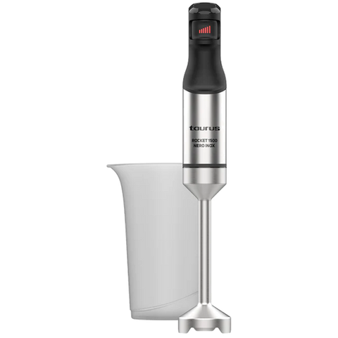 Varinha Taurus Rocket 1500 Nero Inox | 1500W, Regulação Variável, Lâminas Inox