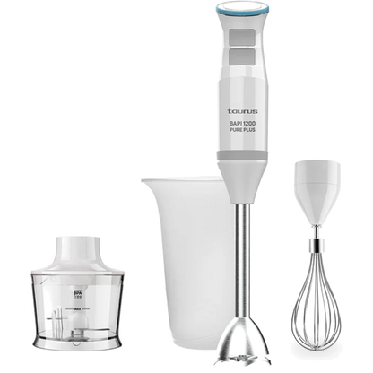 Varinha Mágica Taurus Bapi 1200 Pure Plus Inox | 1200W, Turbo, Pica Gelo