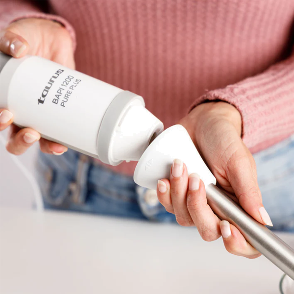 Varinha Mágica Taurus Bapi 1200 Pure Plus Inox | 1200W, Turbo, Pica Gelo