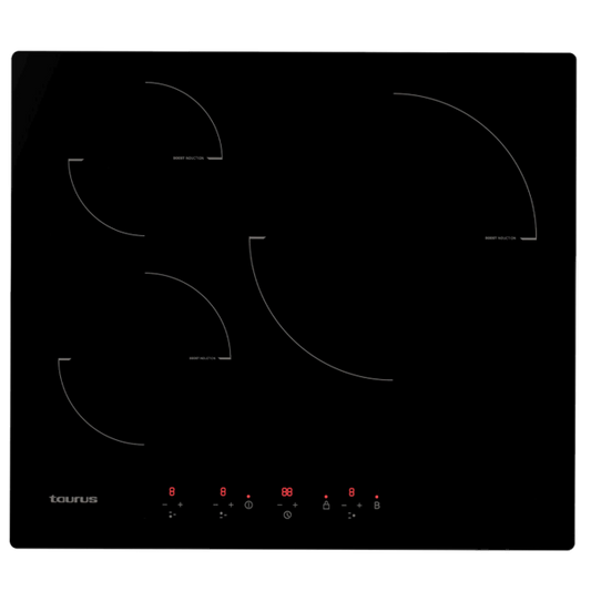 Placa de Indução Taurus I6031mt | 3 Zonas, 7200W, Multi Touch
