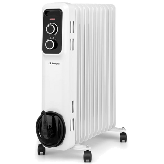 Aquecedor a Óleo Orbegozo 2500 | 2500W, Termostato, 11 elementos