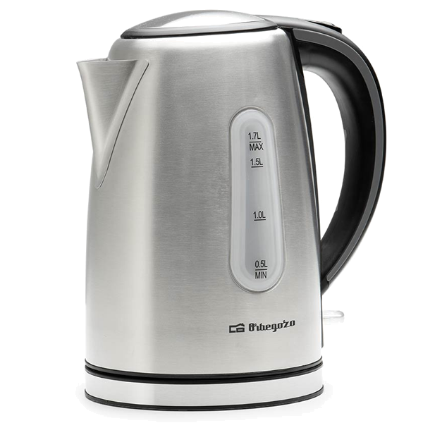 Jarro Elétrico Orbegozo KT6024 | 1.7L, 2200W, Base 360°