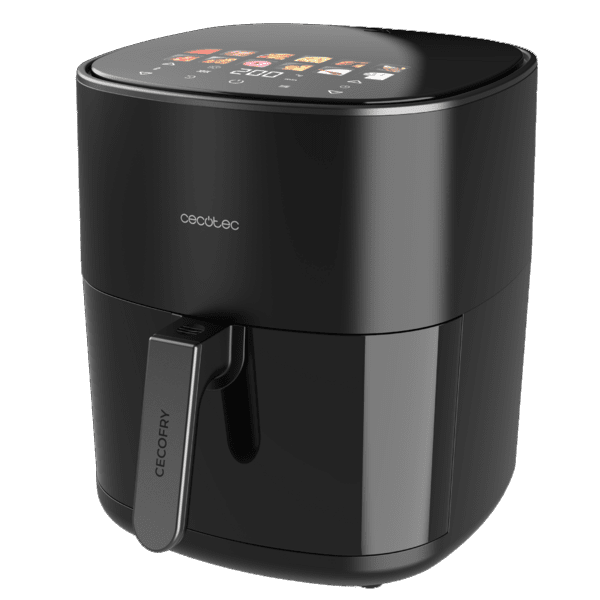 Fritadeira Sem Óleo Cecotec Cecofry&Grill DuoHeat 6500 | 6,5L, 2200W, Dupla Resistência