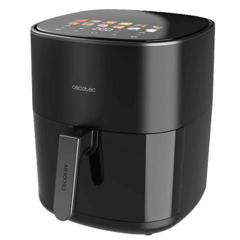 Fritadeira Sem Óleo Cecotec Cecofry&Grill DuoHeat 6500 | 6,5L, 2200W, Dupla Resistência