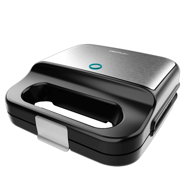 Sanduicheira CECOTEC ROCK´N TOAST 4IN1 | 900W, RockStone, 4 placas