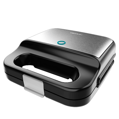 Sanduicheira CECOTEC ROCK´N TOAST 4IN1 | 900W, RockStone, 4 placas