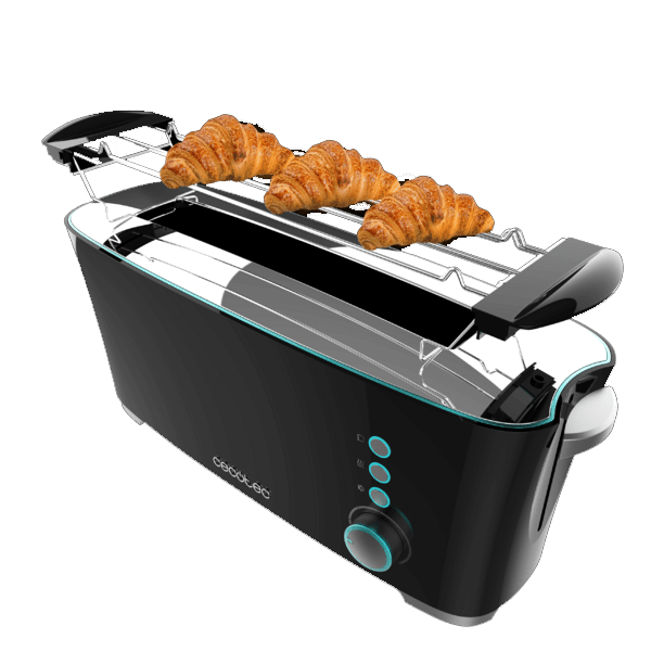 Torradeira CECOTEC TOAST&TASTE EXTRA B | 1000W, Ranhura XL