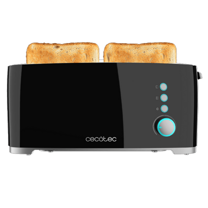 Torradeira CECOTEC TOAST&TASTE EXTRA B | 1000W, Ranhura XL