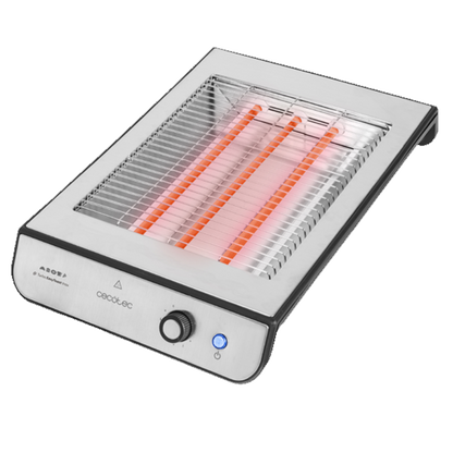 Torradeira CECOTEC TURBO EASYTOAST INOX | 900W, 6 níveis