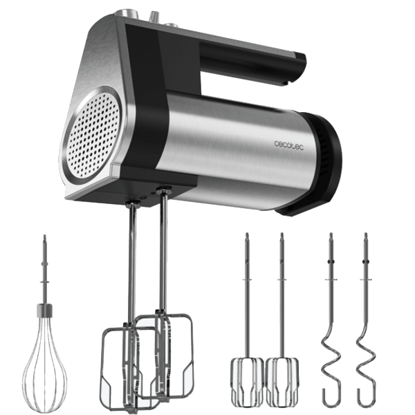 Batedeira Cecotec Power Twist 500 Full Steel | 500W, 5 velocidades