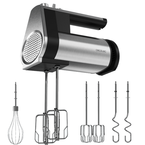 Batedeira Cecotec Power Twist 500 Full Steel | 500W, 5 velocidades