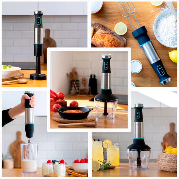 Varinha Mágica Cecotec POWER TITANBLACK 1200 XL | 1200W, CrossBlades, Turbo