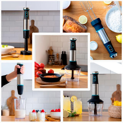 Varinha Mágica Cecotec POWER TITANBLACK 1200 XL | 1200W, CrossBlades, Turbo