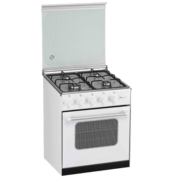 Fogão Gralux FQ4201/2 BR G. Butano | 4 Queimadores, Forno Gás 54 L