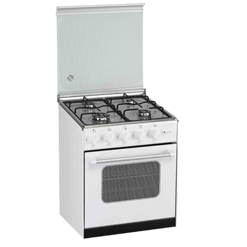 Fogão Gralux FQ4201/2 BR G. Butano | 4 Queimadores, Forno Gás 54 L