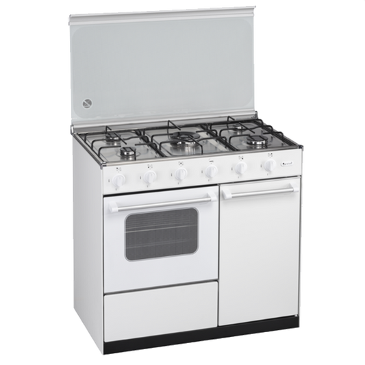 Fogão Gralux FQ5200/2 BR G. Butano | 5 Queimadores, Forno Gás 54 L