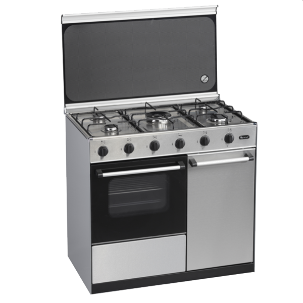 Fogão a Gás Gralux FQ5200/2 X Butano | 5 Queimadores, Forno 54L