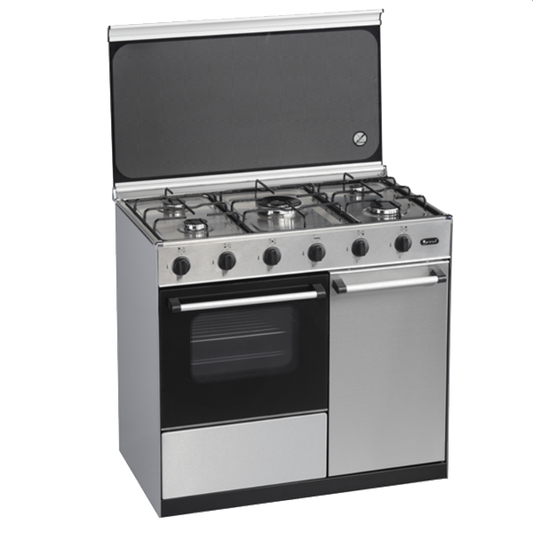 Fogão a Gás Gralux FQ5200/2 X Butano | 5 Queimadores, Forno 54L