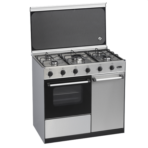 Fogão a Gás Gralux FQ5200/2 X Butano | 5 Queimadores, Forno 54L